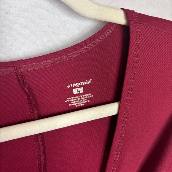 Patagonia Bandha Maroon Dress Size Large - Picture 6 of 8